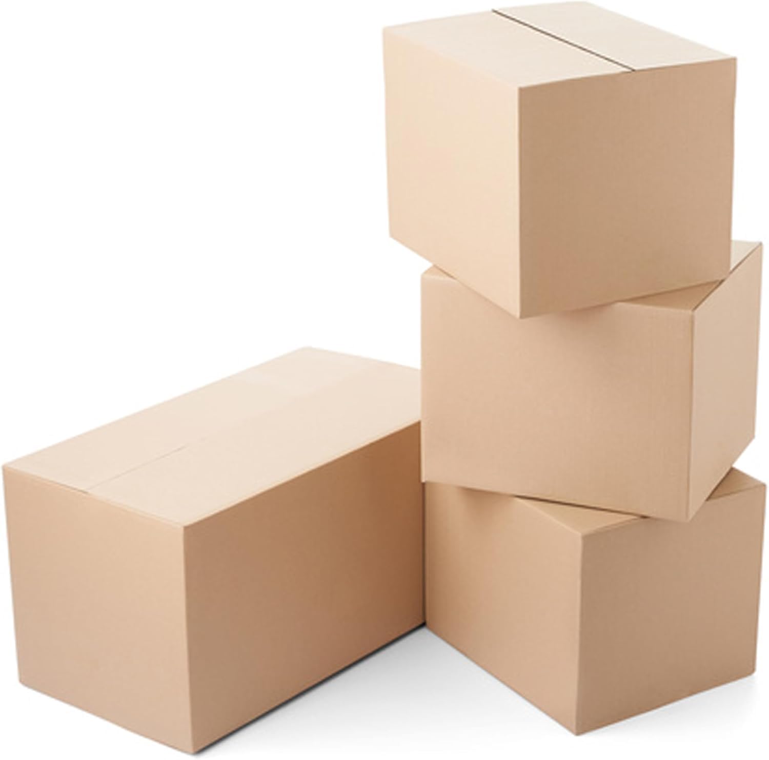 Pack of 50 Medium 305 x 229 x 152mm / 12x9x6" Single Wall Shipping Mailing Postal Cardboard Boxes