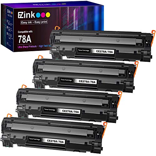 Best Cyber Monday 🔥 E-Z Ink (TM) Compatible Toner Cartridge Replacement for HP 78A CE278A to use with Pro P1606dn, M1536dnf, P1566, P1560, P1606, M1536 Printer (Black,4 Pack) Hot Deals E-Z Ink (TM) Compatible Toner Cartridge Replacement for HP 78A CE278A to use with Pro P1606dn, M1536dnf, P1566, P1560, P1606, M1536 Printer (Black,4 Pack)