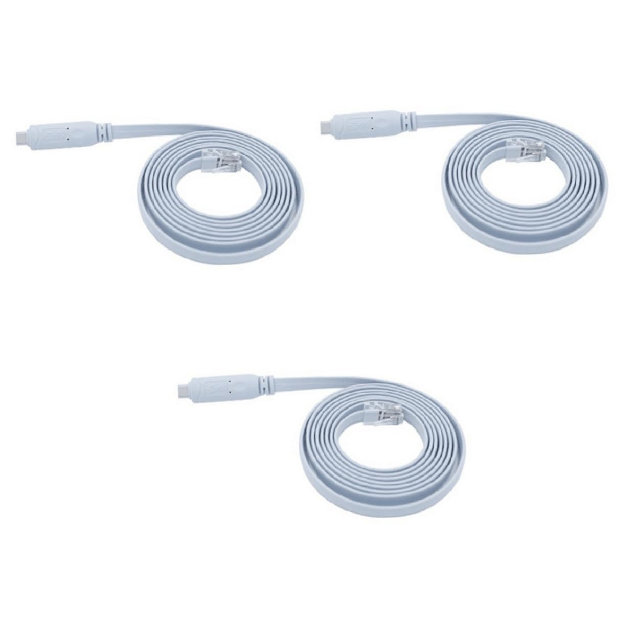 Uonlytech Câble Adaptateur USB-c vers Routeur 3 Pièces Connecteur De Console Pilotes Préchargés Extension Directe 250 Kbps