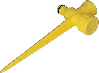 Aspersores de gramado de quintal, base de espigão de gramado, conector de plástico durável antiferrugem para irrigação por gotejamento para varandas e pátios