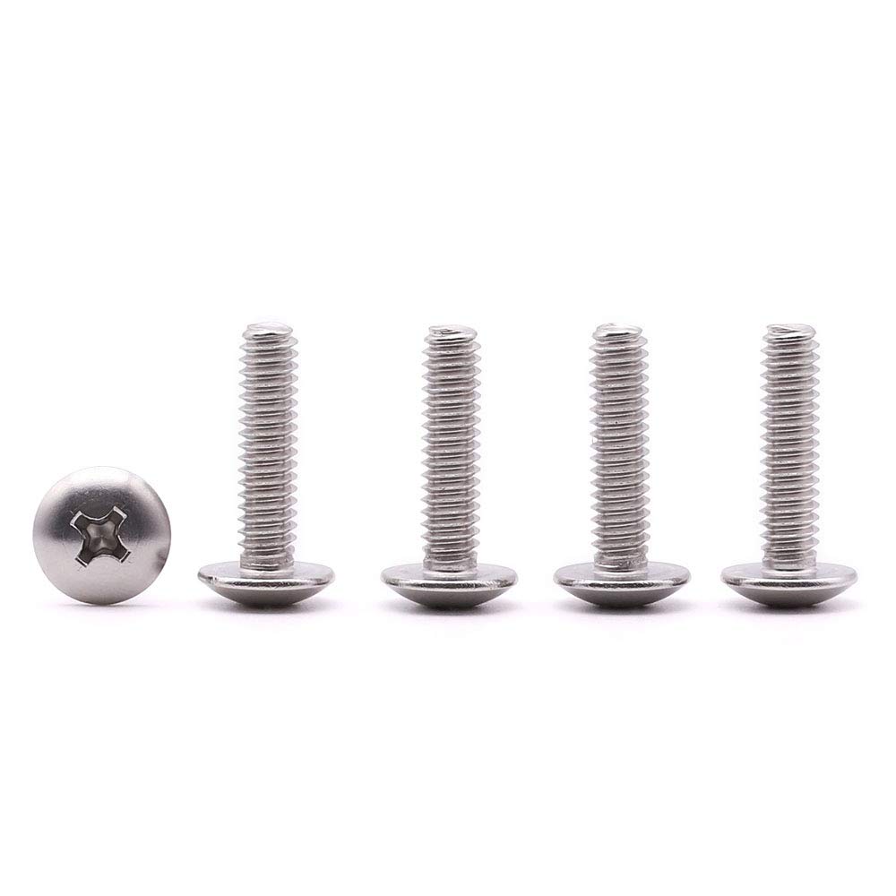 Lot De 20 Vis Cruciformes M5 X 40 Mm En Plastique Avec écrous Et