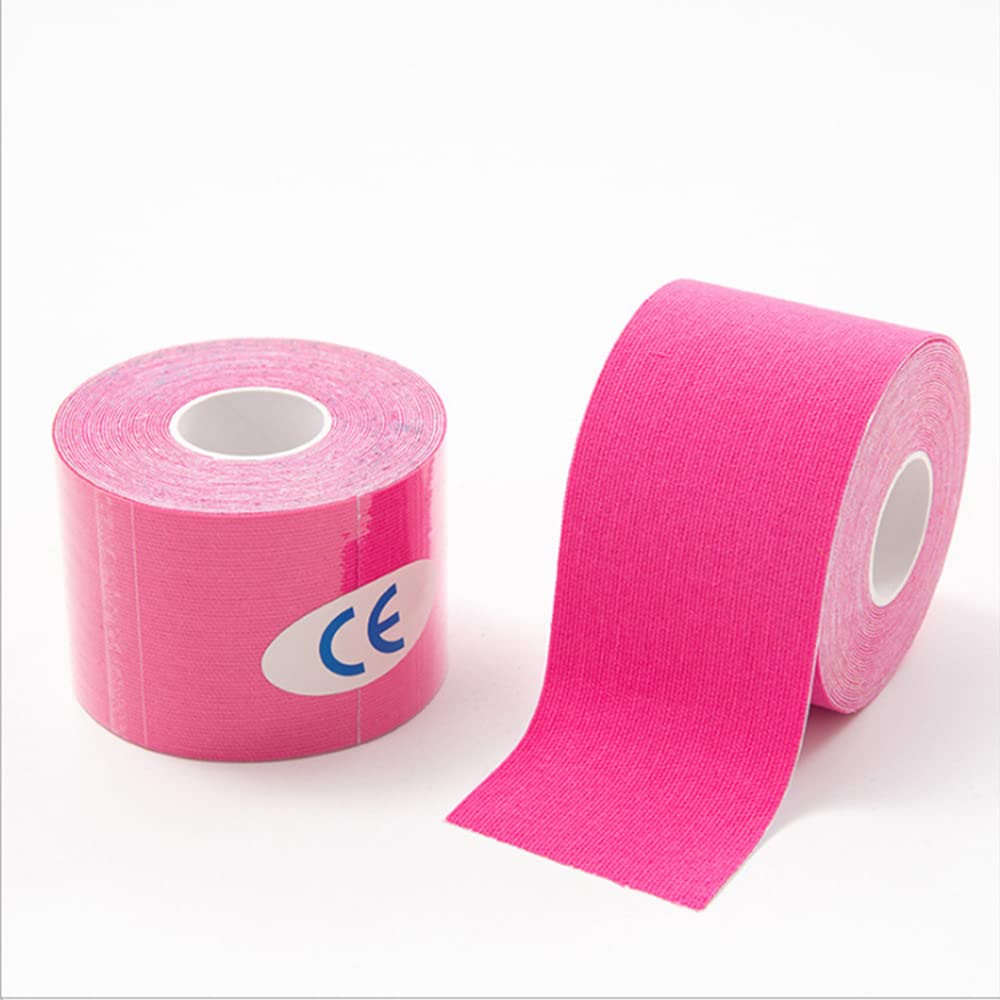Kinesiology Tape Sports Tapes Elastic Freely Cut for Muscle Back Shoulder Elbow Waist Ankle Polyester Waterproof