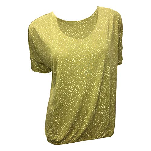 Opus Sulki T-Shirt, Green Leaf, 38 Femme