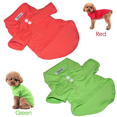 Kingmas 4 pack dog shirts pet puppy t-shirt clothes outfit apparel coats tops 7 Kingmas 4 pack dog shirts pet puppy t-shirt clothes outfit apparel coats tops - image 8