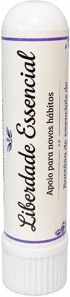 Inalador Nasal Aromaterapia Liberdade Essencial I Apoio Natural para Parar de Fumar I Livre de Vícios | Autocontrole e Autocuidado para Fase de Transição