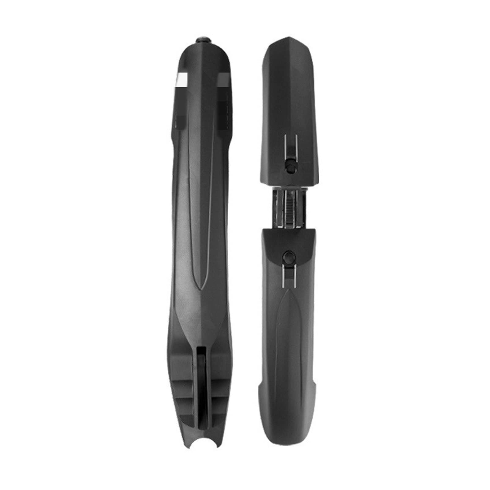 Guardabarros para bicicleta que evita manchas de barro con luz trasera y soporte flexible 8