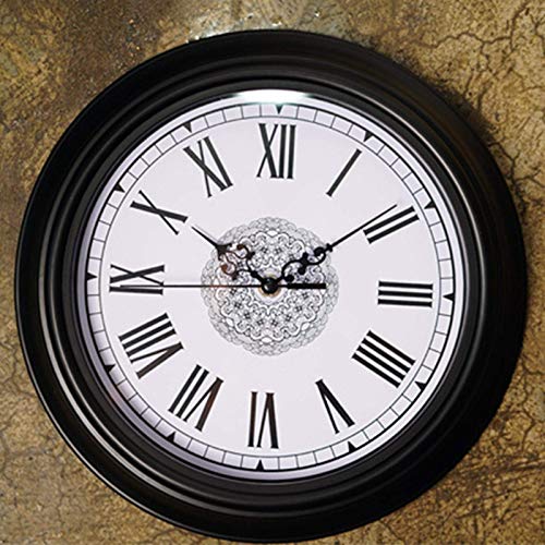 Horloge murale extérieure silencieuse sans tic-tac étanche - 4