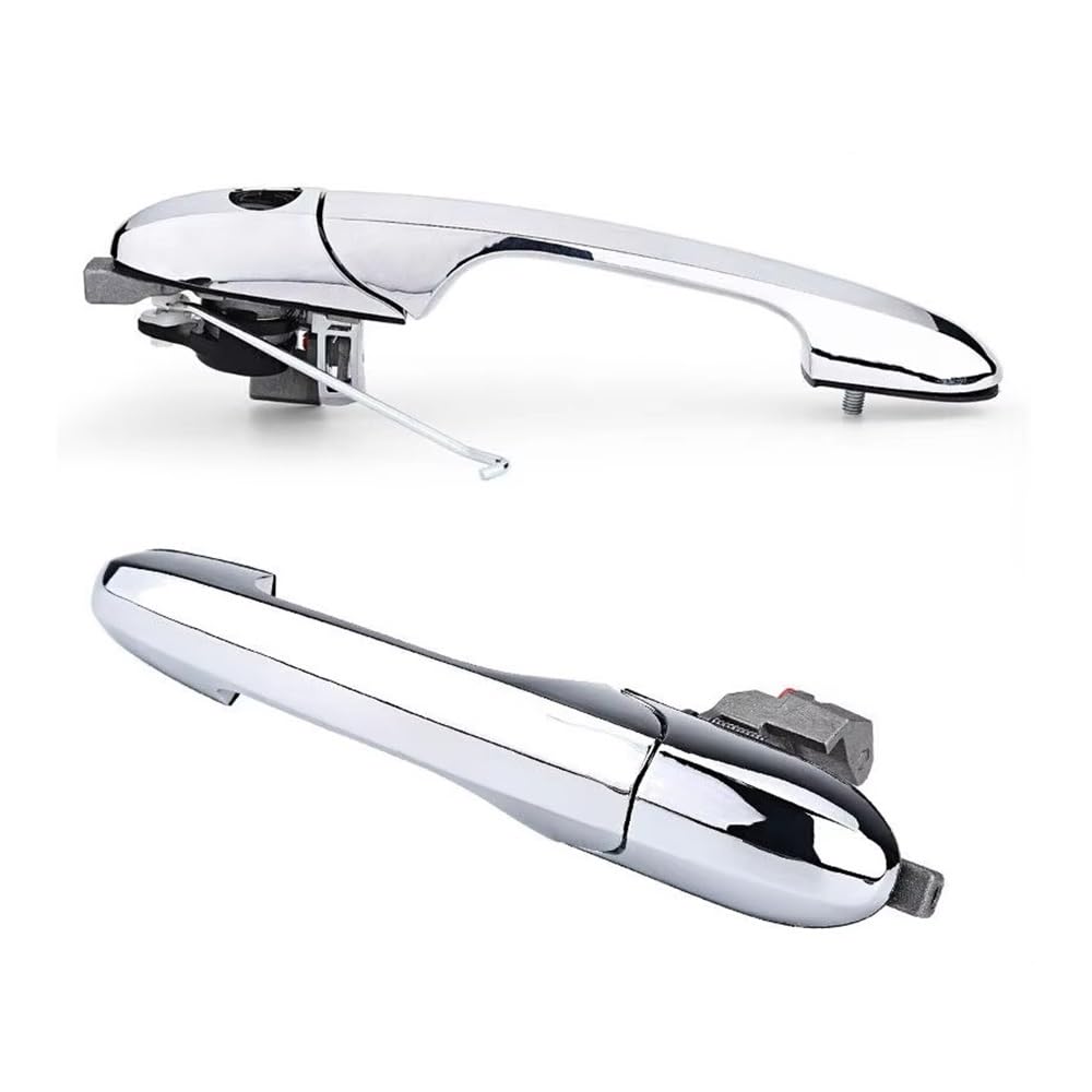 Ratsch One Color Car Side Exterior Door Handle For 500 2007-2020 Passenger Left Or Right Side Chrome Car Outer Door Handle 735592026 735592012 Car Outer Door Handle