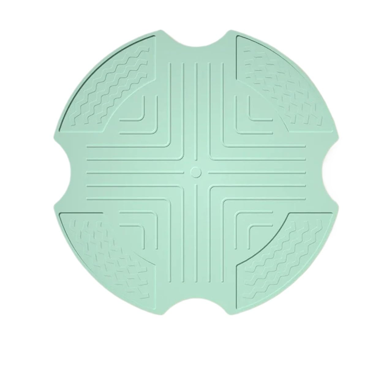 silicone trivet Table Mat, Silicone Trivet Non Slip Heatproof Multicolor 10.24x10.24in For Crispi Glass Air Fryer(Green)