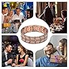 Bracciale Magnetico In Rame Per Uomo | Bracciali Uomo Rame Per Sollievo Dal Disagio | Gioiello Da Polso Per Energia Benefici Salute | Attività All Aperto Esercizio Business #3