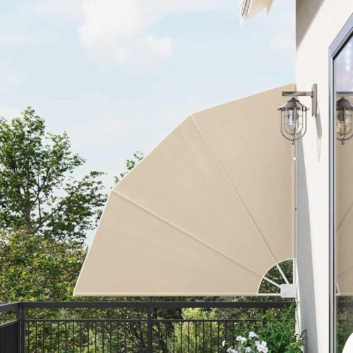 Paravent terrasse pliable 140x140 cm pour bloquer le vis-à-vis et protéger du vent latéral