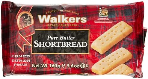 Walker's All-Butter Shortbread Fingers Cello Pack 160g