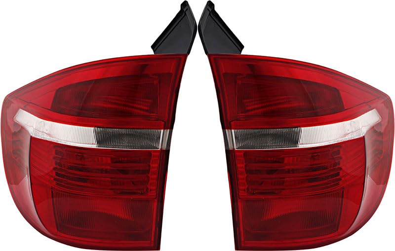 For BMW X5 Tail Lights Lamps Set 2007 2008 2009 2010 2011 Driver and Passenger Side