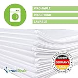 10 unidades de sábanas para camilla de masaje – 80 x 200 cm, polipropileno, 50 gm2, lavable 200 veces