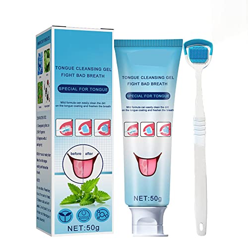 ۃN[jOQ ۏ L hȂ QATongue Cleaning GelAN[i[ 㖁 WF uV p LPA n~KL  50g (1)