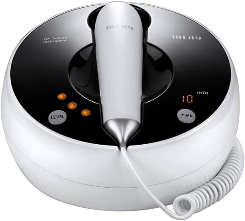 CHNG RF Radio Frequency Facial Machine, Home Use Face Tightening Lifting Beauty Massger, Wrinkle Removal Skin Lifting & Tightening Anti-Aging, 3 energy Levels