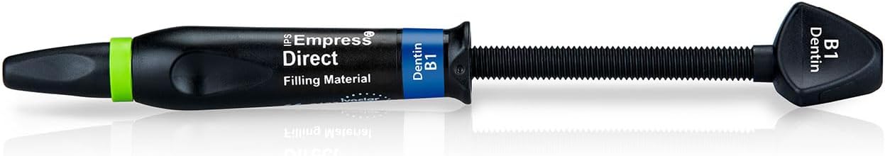 Ivoclar Vivadent 627226 IPS Empress Direct Light-Curing Nanohybrid Composite 3 g Syringe Refill, B1 Dentin Shade