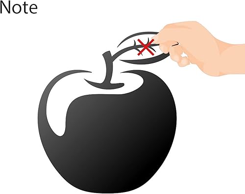 Miniatura 5 de AETVRNI Decoración artesanal con peso de papel de manzana de cristal, adorno de estatua hecho a mano, decoración del hogar, manualidades de cristal