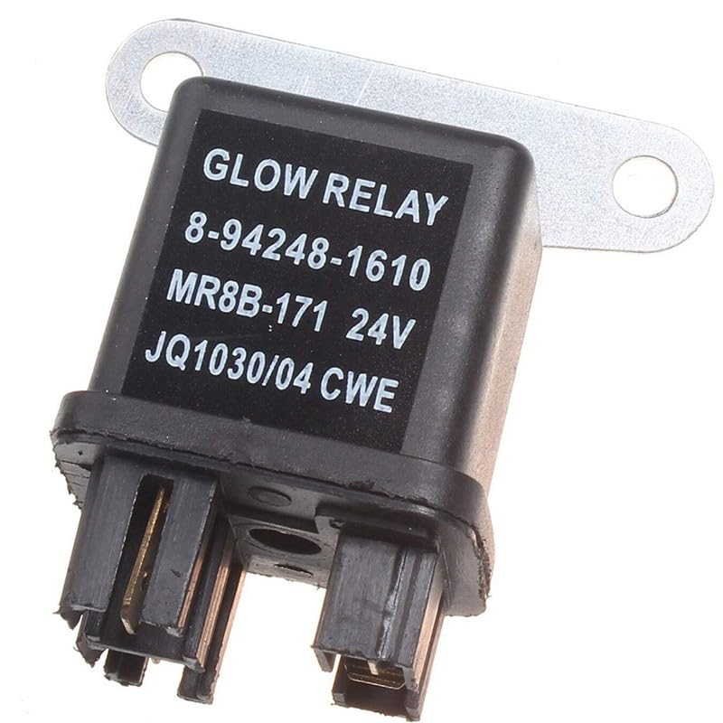 #US Spare Parts 12V Glow Plug Relay 8942481610 for Isuzu 4JA1 4JB1 for Hitachi EX27U EX30U EX35U (foxwpart#1225.11512)