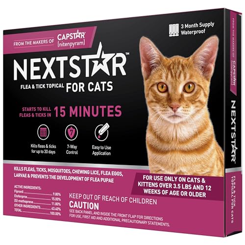 Amazon Best Sellers Best Cat Flea & Tick Control