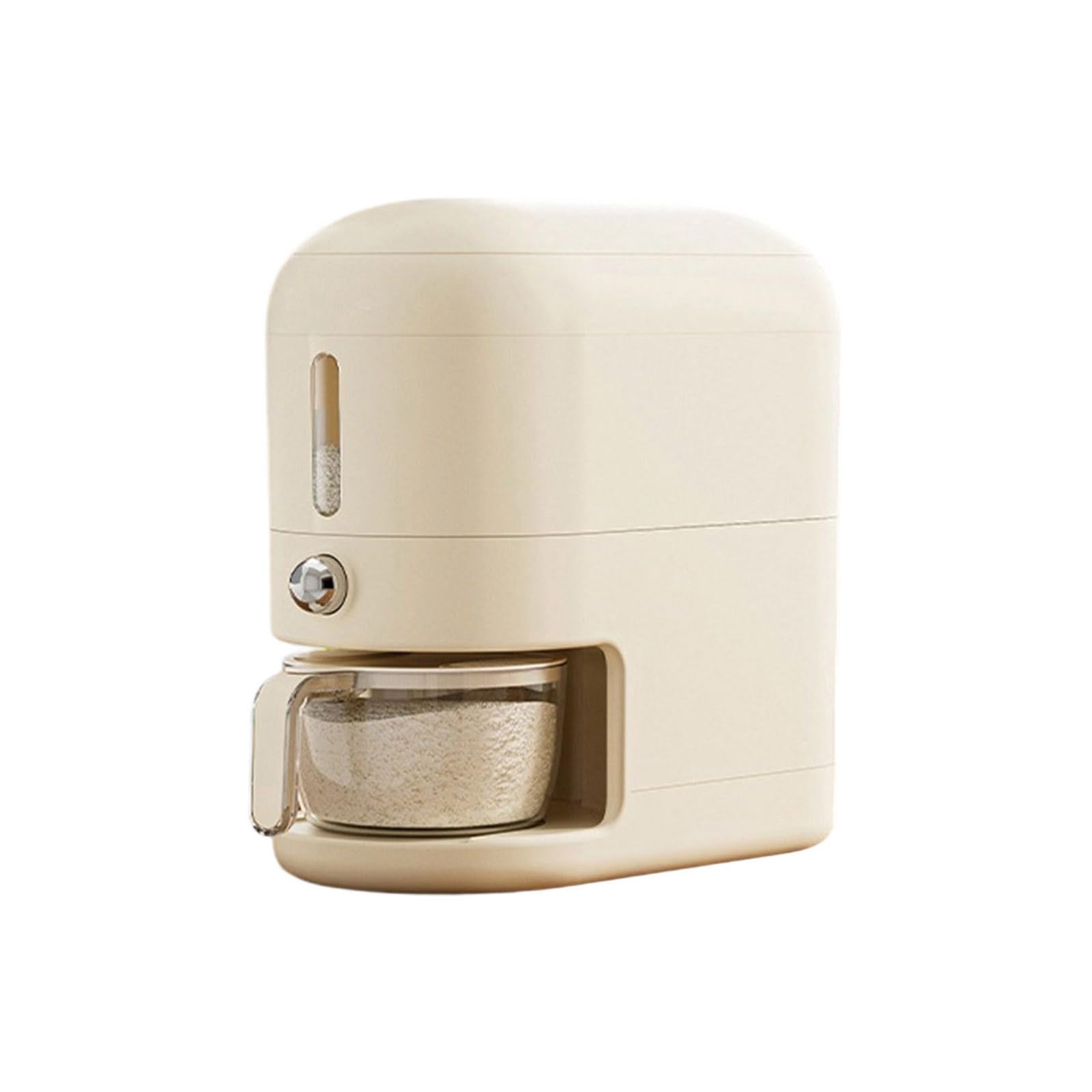 Buxuaaaa Press Seal Rice Container, Large Capacity Kitchen Storage Bin & Suitable for Grains, Flour, Dry Food Proof Food Storage Container