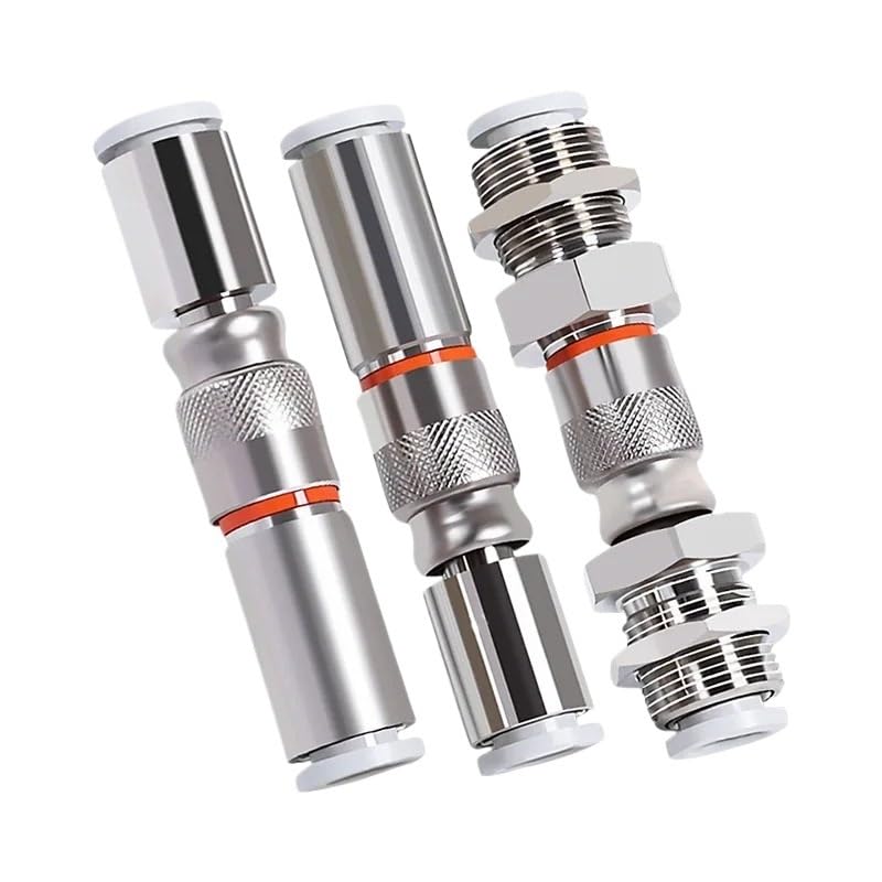 Conector KK2S-06H autoblocante para reparar mangueras de aire 7