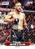 2025 Topps Stadium Club UFC #155 Justin Gaethje Official MMA Sports Card in Raw (NM or Better) Condition