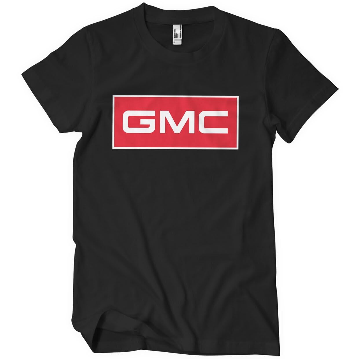 Gmc Unisex Black Officially Licensed Logo Big & Tall Mens T-Shirt (Black), XXXXX-Large