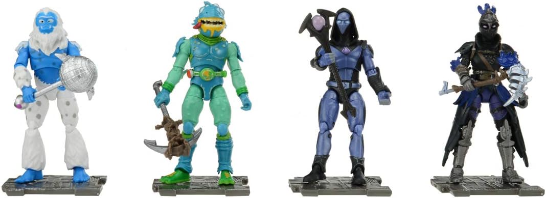 Takara Tomy Fortnight Real Action Figure 4 Body Set 002 Lovage, Omen-Moisturizing Tea Merman-Torogu