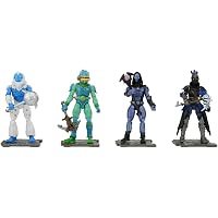 Fortnite Real Action Figure 4-Piece Set 002, Raveger, Omen, Moisty Merman, Trog