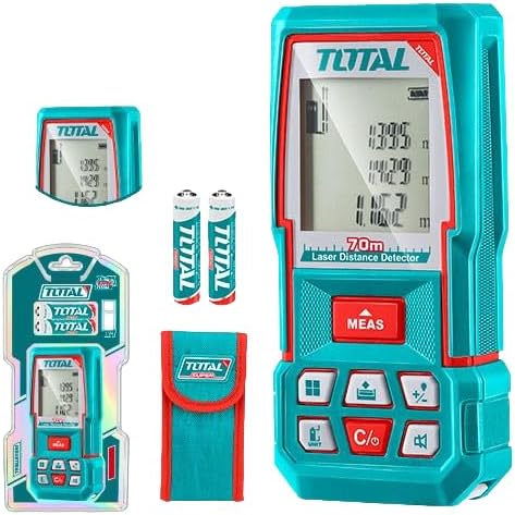 TOTAL TMT57026 Laser Distance Meter with accessories