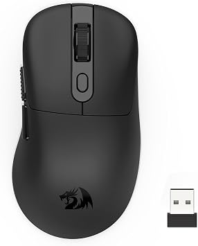 Redragon M818-PRO Wireless Gaming Mouse Lightweight 58g 6 Programmable Buttons 26000DPI Bluetooth/2.4G/Wired |      HL9339  50 26000DPI    400mAh  USB-C