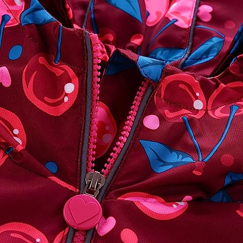 Casual Coat for Kids Toddler Girl Outdoor Breathable Mountaineering Rushing Jacket Children's Jacket Windbreaker Top3