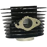 CDHPOWER Black Cylinder Body 66cc/80cc-40mm Gas Motorized Bicycle Gas Engine Cylinder 2 Stroke Gas Motor Cylinder for 66cc/80cc Gas Motorized Bicycle