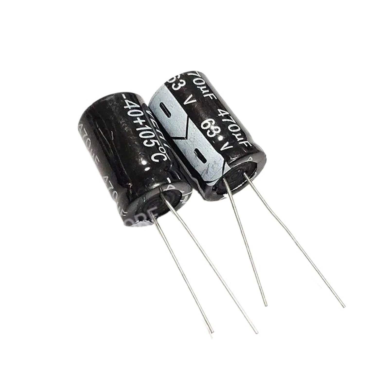 Condensateurs électrolytiques en aluminium 63V 470uF pour circuit radial