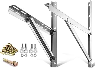 Mounting Bracket for 9000-36000BTU Condenser Ductless Mini Split Air Conditioner Heat Pump Systems, Support Condenser up to 500 lbs, Rust Free Stainless Steel