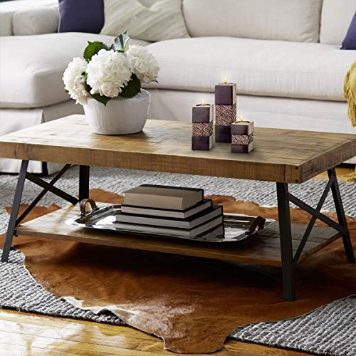 Tealight Candle Holders Table Decor Gift Set Of 3-2 X 2” By 3.2/4.75/6.25” Height Centerpieces For Living/Dining Room Table, Coffee Table Decor For Fireplace/Entrance Or Bathroom (Dublin Brown) #TOP2