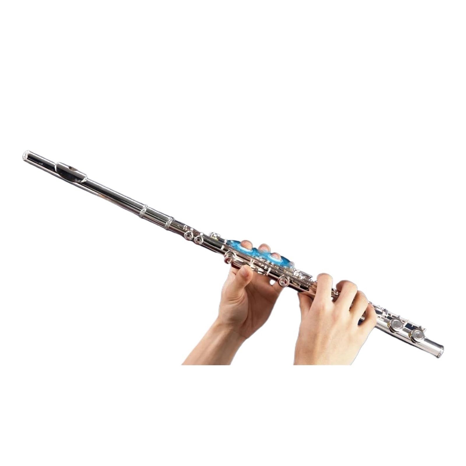 Flauto Traverso In Do A Foro Chiuso Adatto Ai Principianti 16 Chiavi Con Custodia Flauto Standard