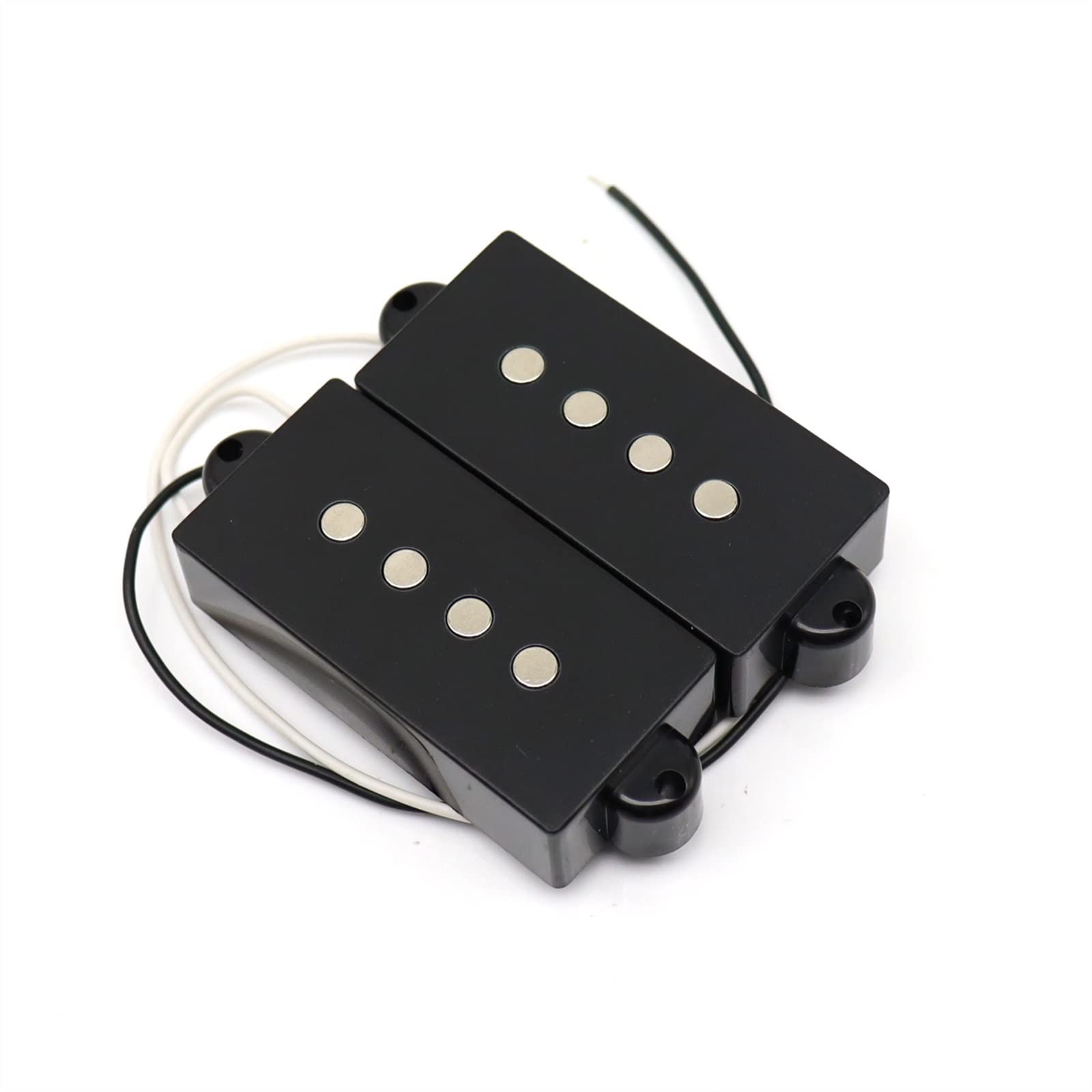 Pastillas de Guitarra electrica 1 Juego De Pastillas De Bajo Eléctrico, Pastillas Humbuckers, Pastillas Humbuckers (Color : BK)