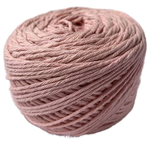 Image of Crochet Now 100% Cotton Yarn 8 Ply (100 Grams) goes with 5-6mm Hooks (Soft Pink)