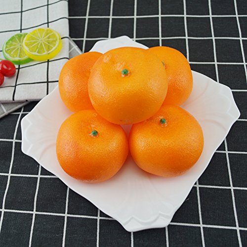 Amazon.co.jp: Elegantflower 本物 そっくり みかん 食品模型 食品