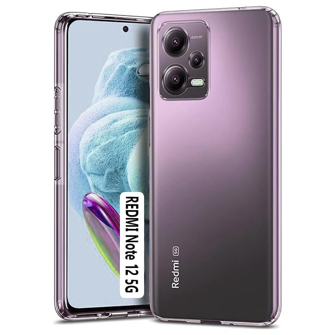COBERTA Back Cover for REDMI Note 12 5G Back Cover Case - Clear Transparent (B0CSVMF7NW) Amazon Price History, Amazon Price Tracker