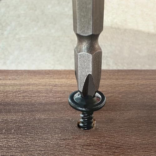 black wood screws 834 inch 300pcs black phillips modified truss head wood screws quick metal self tapping zinc oxide used in household appliancesfurniturewoodworking by b1jounie ya