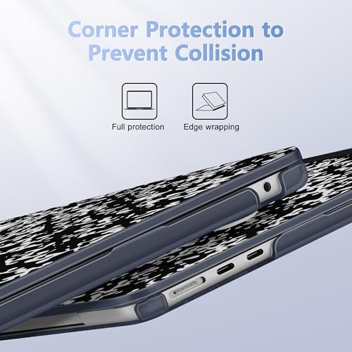 May Chen Compatible with MacBook Air 13.6 Inch Case 2024 2023 2022 Release Model A3113 M3 A2681 M2 Chip, Plastic Hard Shell Case for MacBook Air 13.6" with Liquid Retina Display, Book