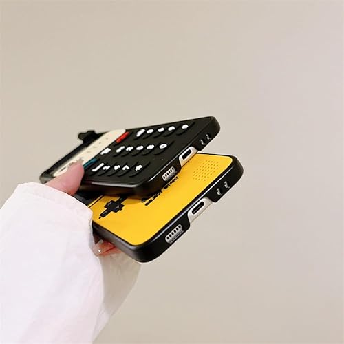 Miniatura 4 de Funda para Galaxy Z Flip 5 para niñas con diseño 3D de policarbonato duro, diseño retro divertido para Samsung Z Flip 5, estilo de teléfono negro,