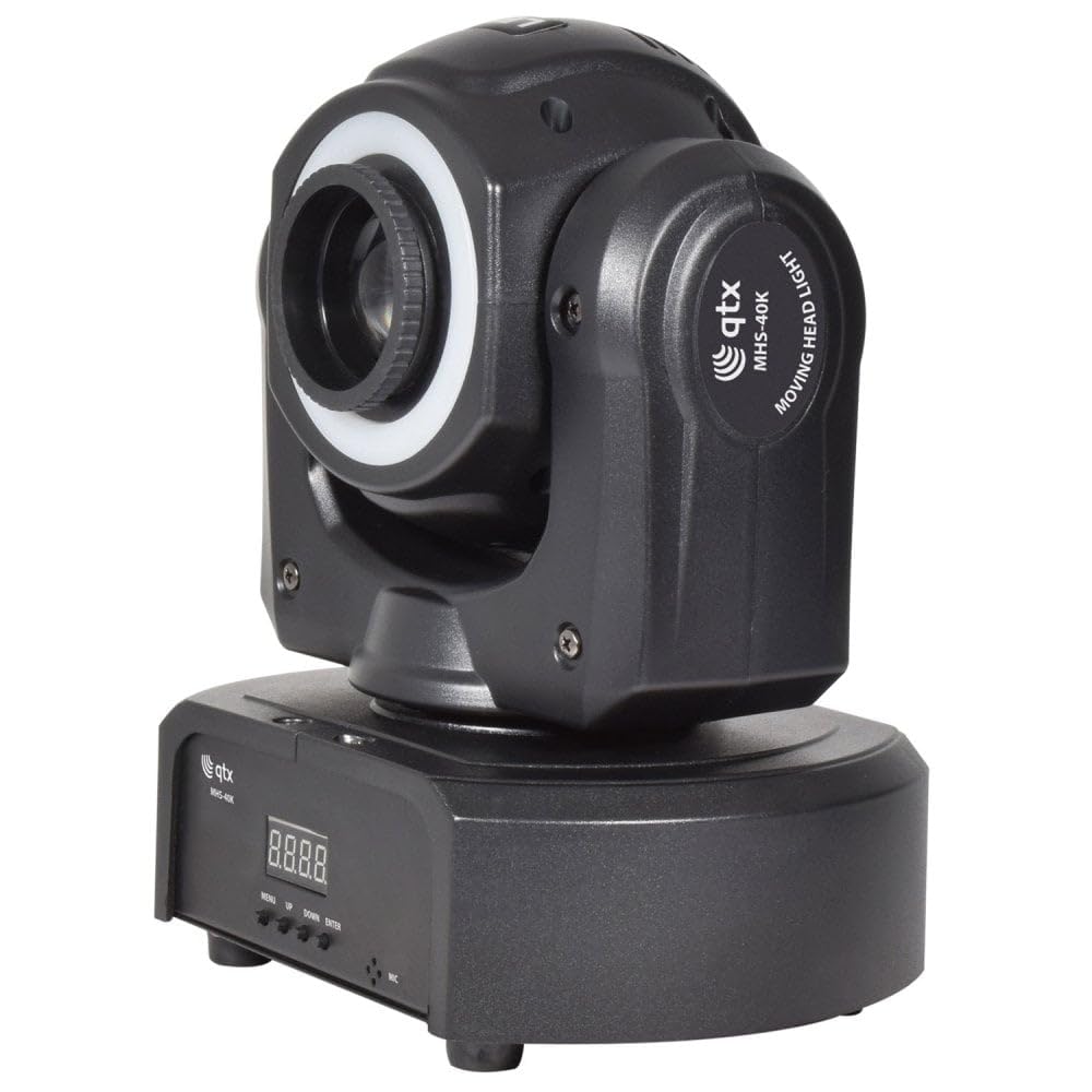 QTX LED MOVING HEAD 40W Kaleidoscope Beam RGBW colour wheel Rotating Powerful