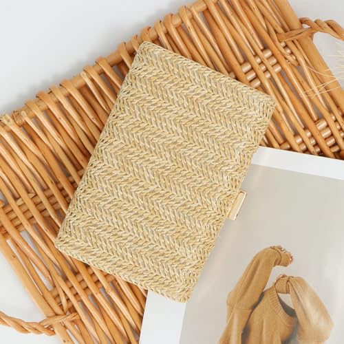 Image of Freie Liebe Straw Clutch Purses for Women Summer Evening Bag Raffia Crossbody Purses Woven Beach Handbags | Straw