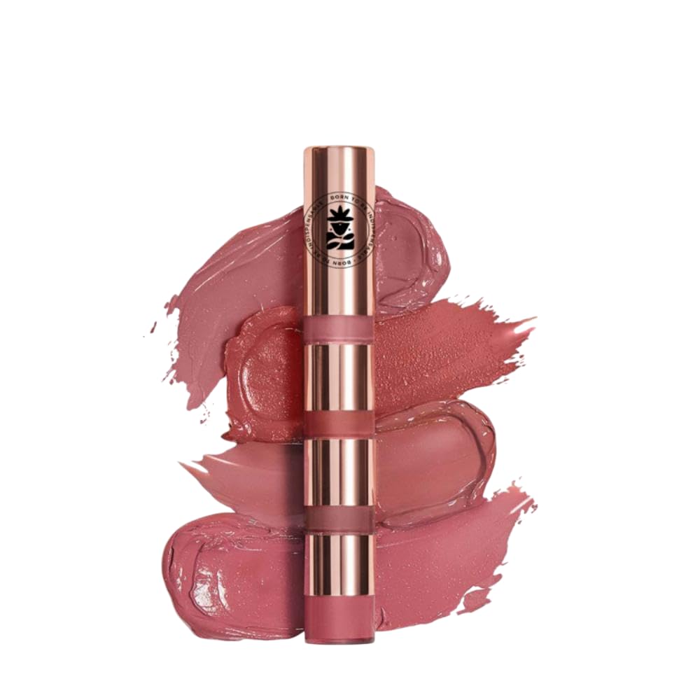 BOBI 4 in 1 Stackable Matte Liquid Lip Colour | Long-Lasting Liquid Lipstick | Lightweight & Transferproof, Smudgeproof | Hydrating Formula | Enriched With Vitamin E and Apricot Oil (8ml, Pink Play)-image-34