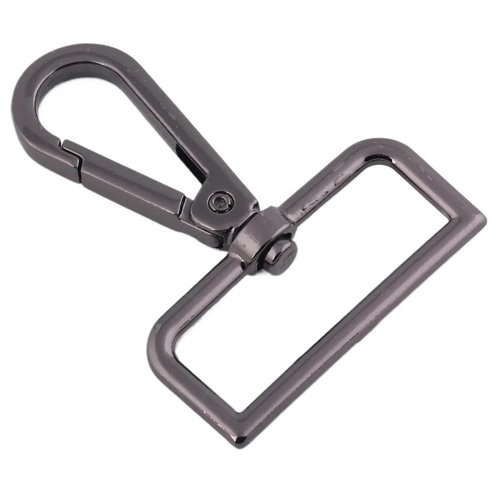 Cigpklo Color 4 Swivel Snap Hooks 5Pcs 38Mm Swivel Clasp Hook Metal Lobster Claw Push Gate Snap Purse Hardware(Color 4)