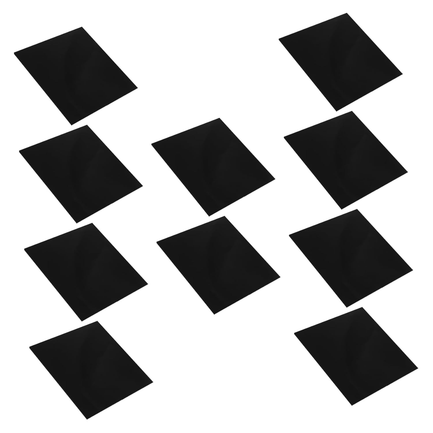 Garneck 10pcs Acrylic Board for Crafting Thickness for Painting and Photography Projects Blank Sheet for Home Decor and Art Supplies